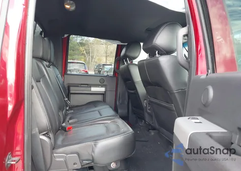 2015 Ford F-250 Lariat from USA, damaged, VIN 1FT7W2B65FEA30357